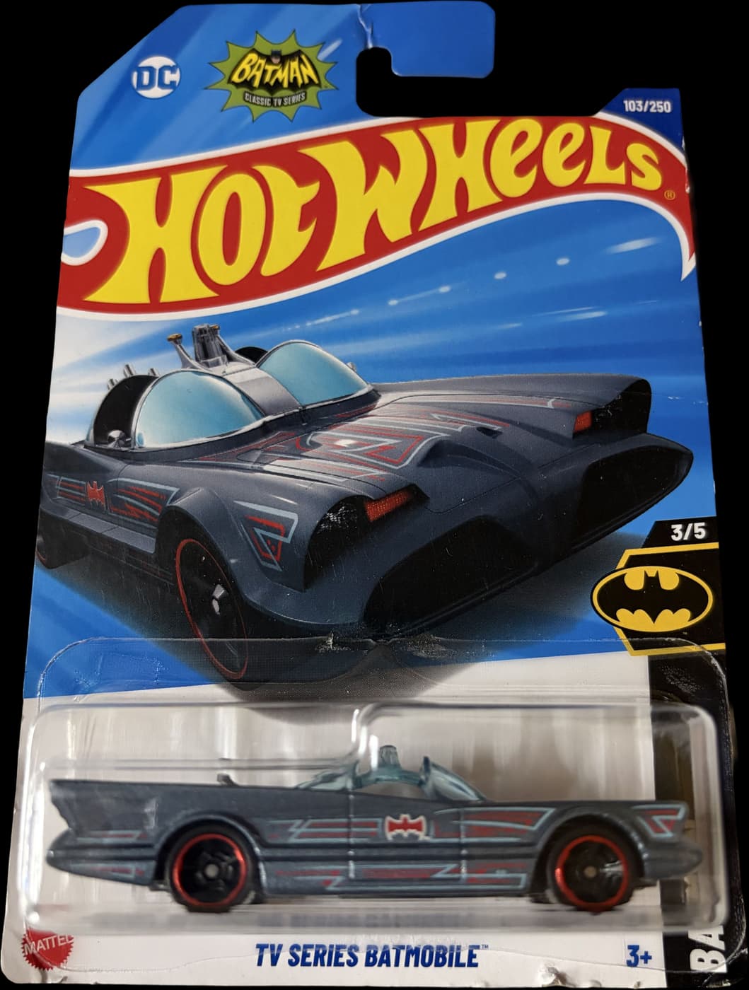 TV Series Batmobile on its card