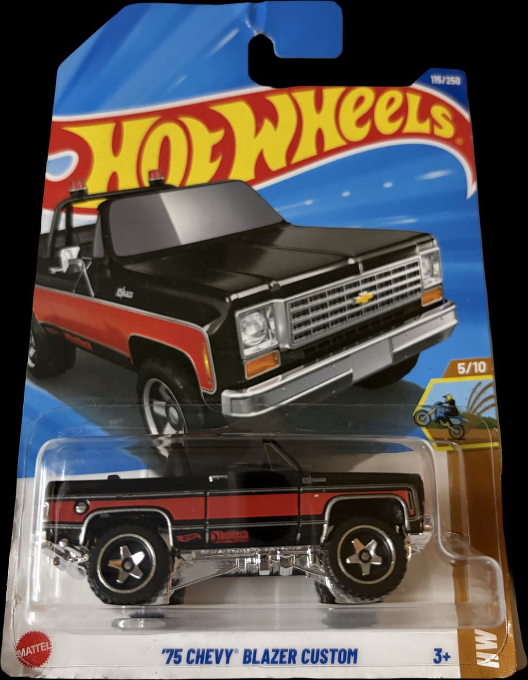 '75 Chevy Blazer Custom on its card