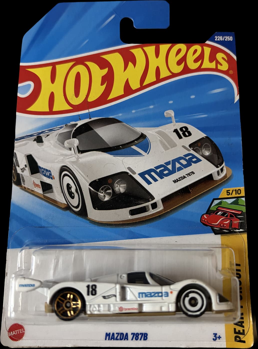 Mazda 787B on its card
