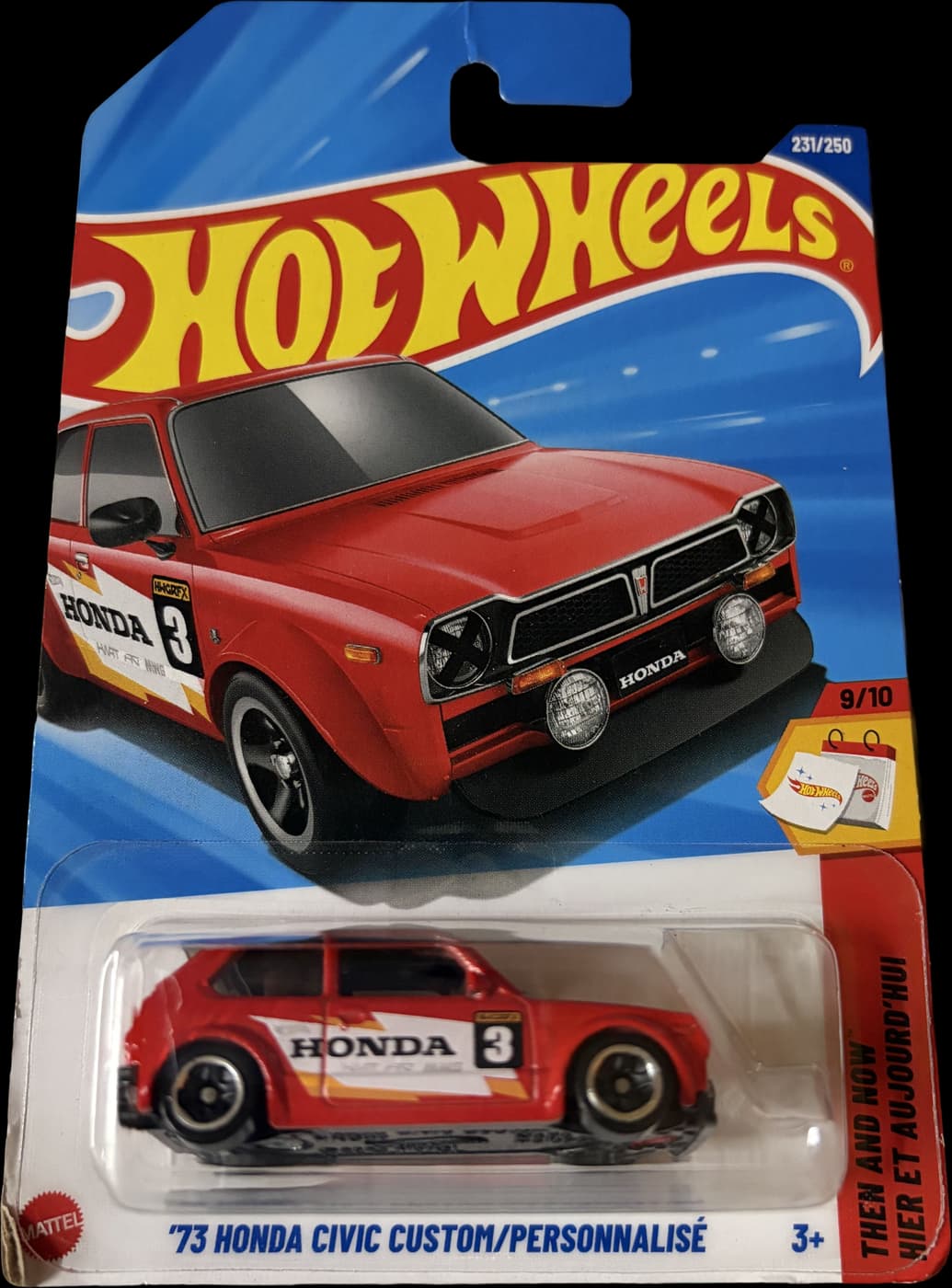 '73 Honda Civic Custom on its card