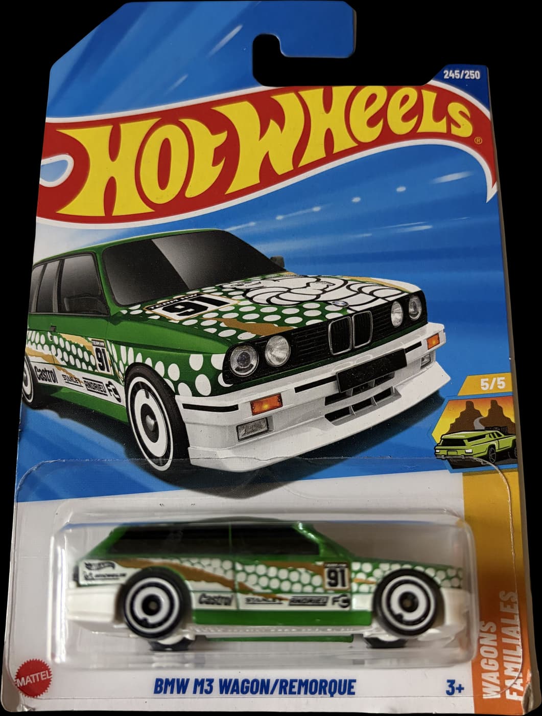 BMW M3 Wagon/Remorque on its card