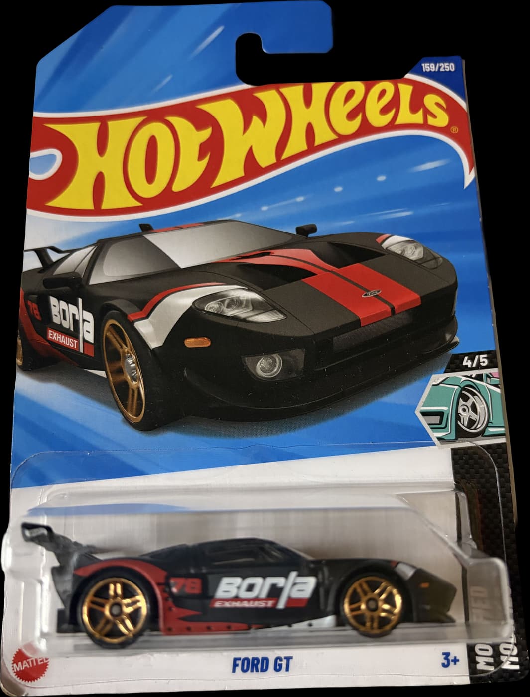 Ford GT on its card
