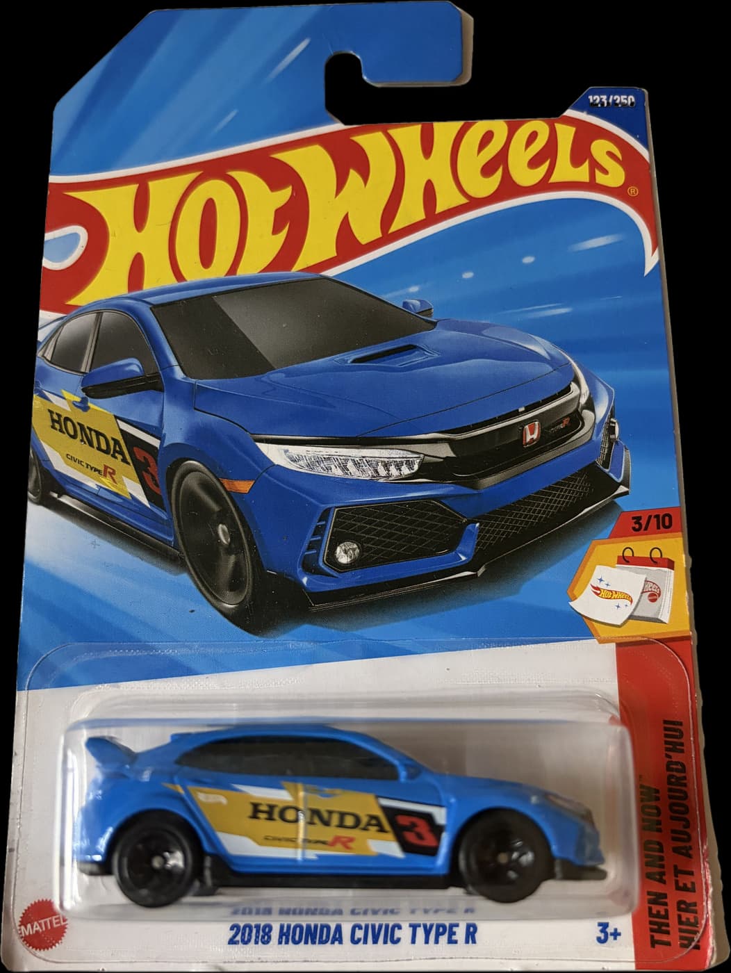 2018 Honda Civic Type R (Blue) on its card