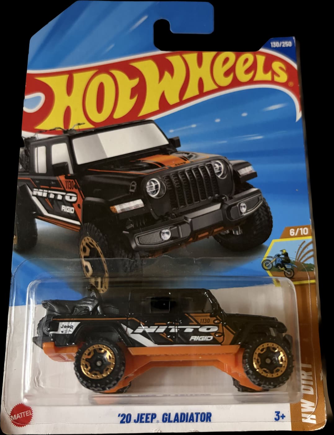 ‘20 Jeep Gladiator on its card