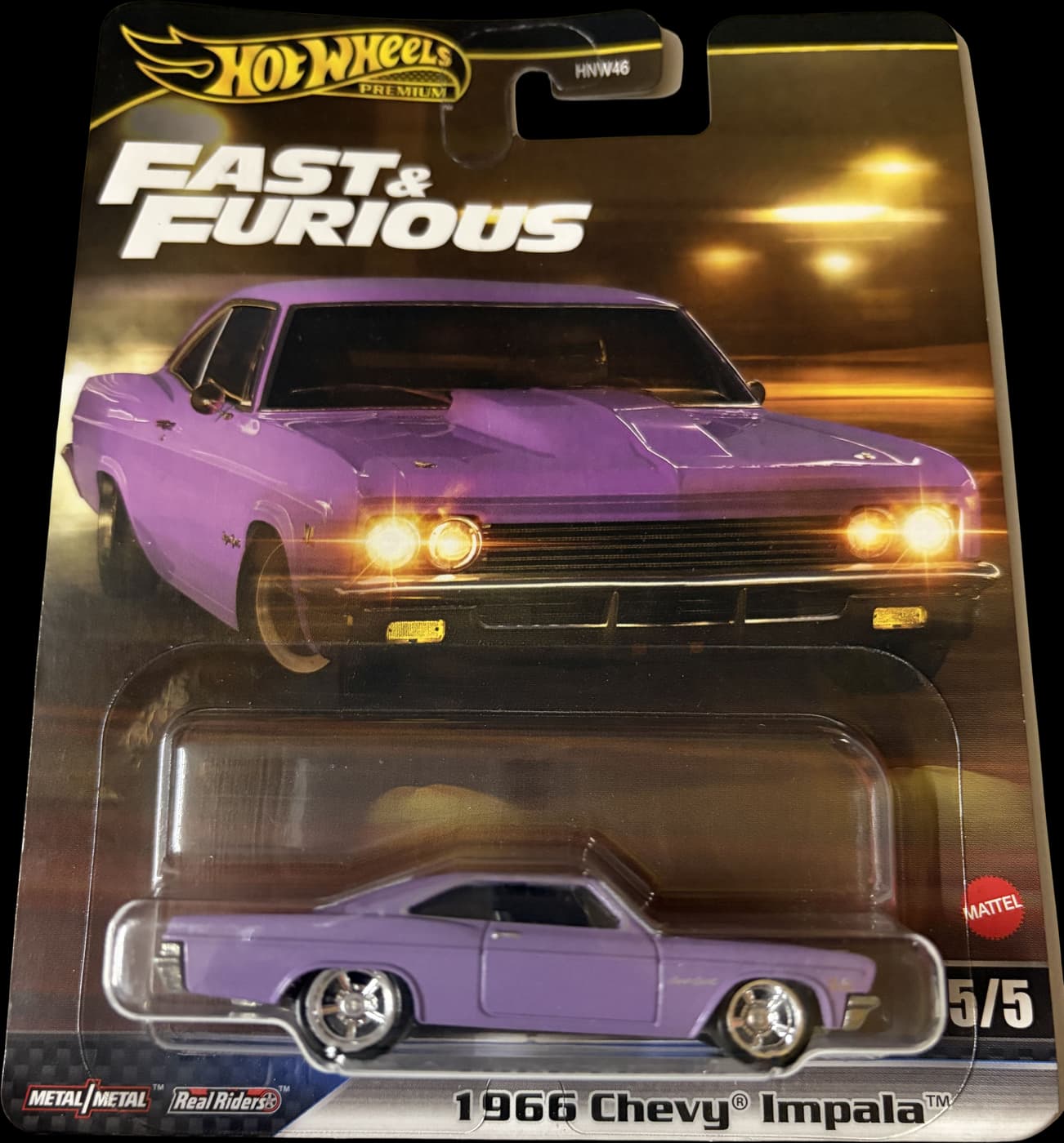 1966 Chevy Impala on its card