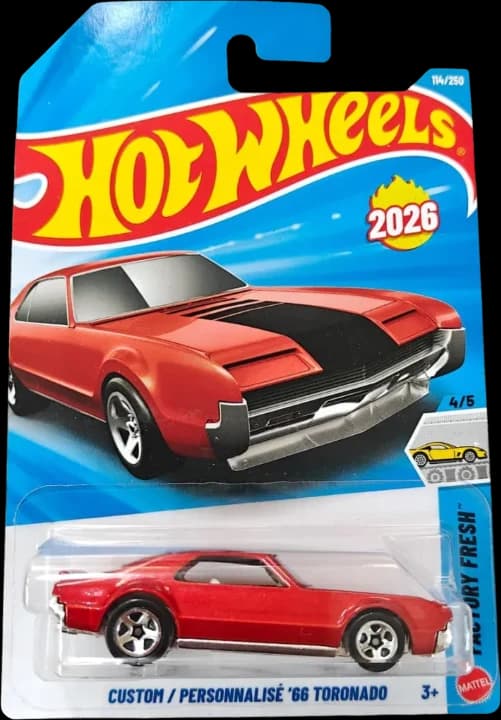 Custom '66 Toronado on its card