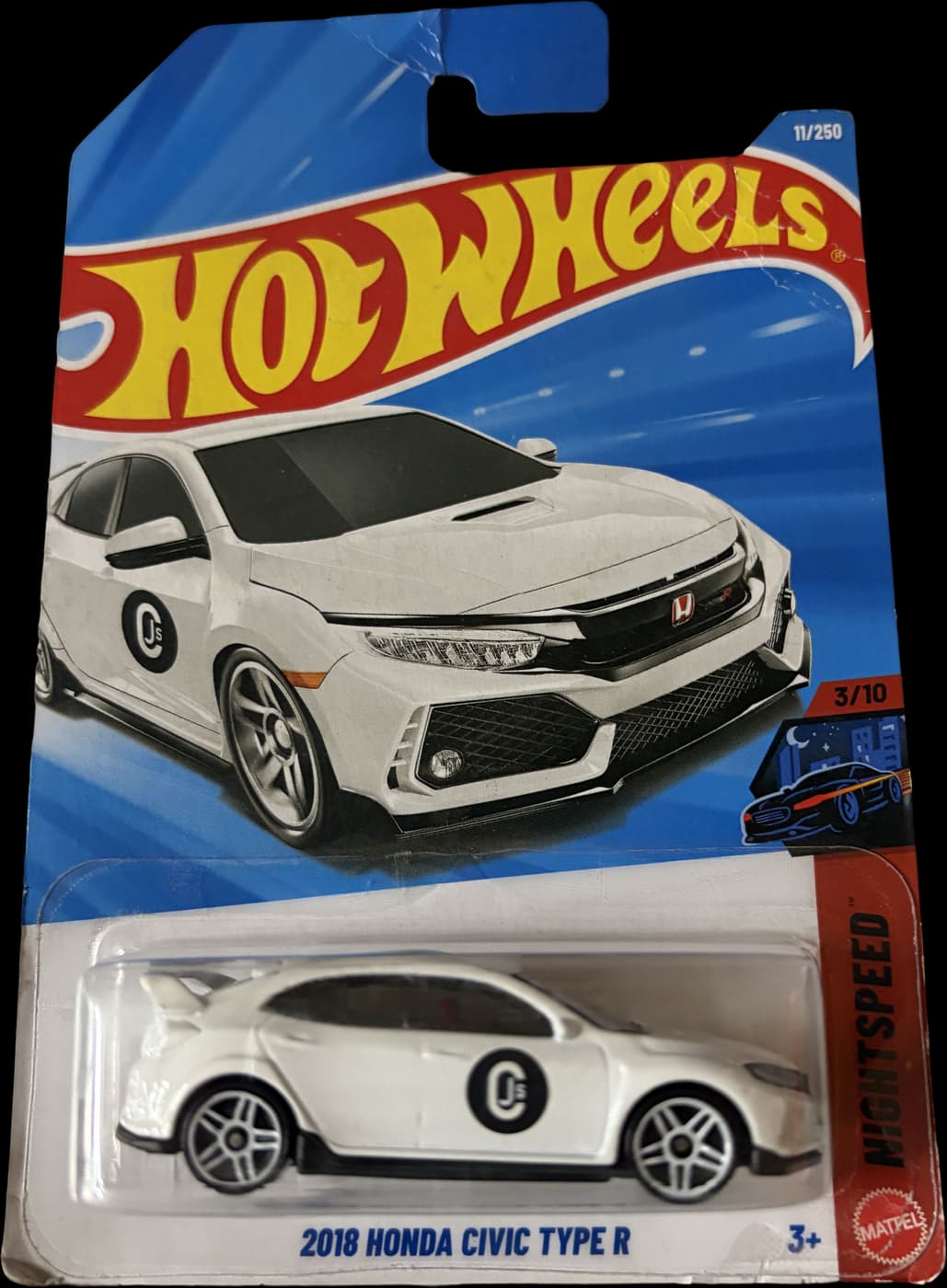 2018 Honda Civic Type R (White) on its card