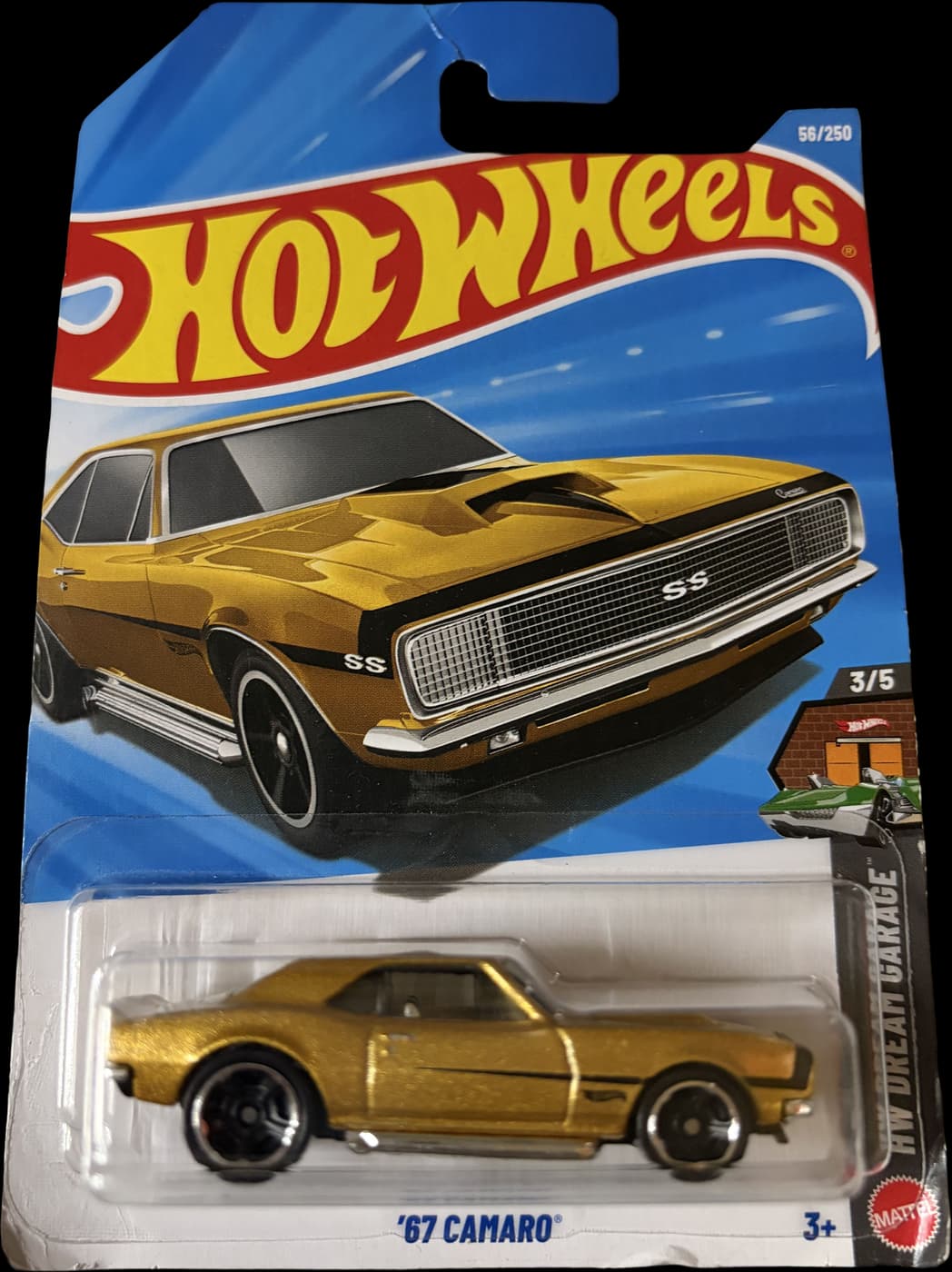 ‘67 Camaro on its card