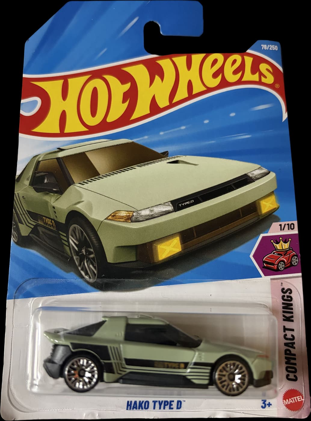 Hako Type D (Olive) on its card