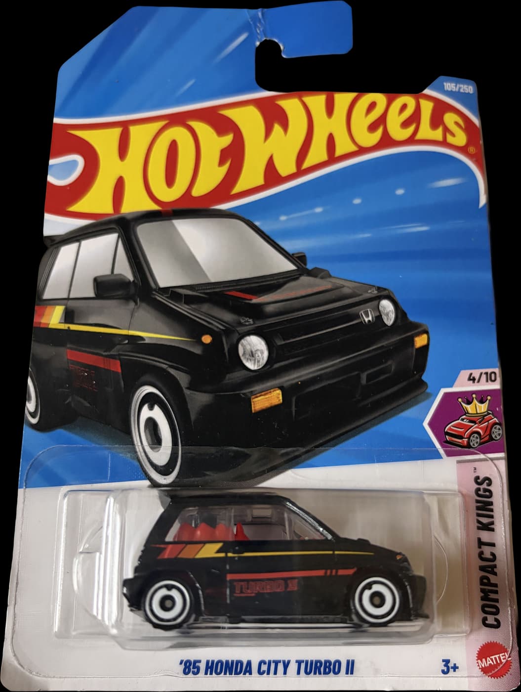 ‘85 Honda City Turbo 2 on its card