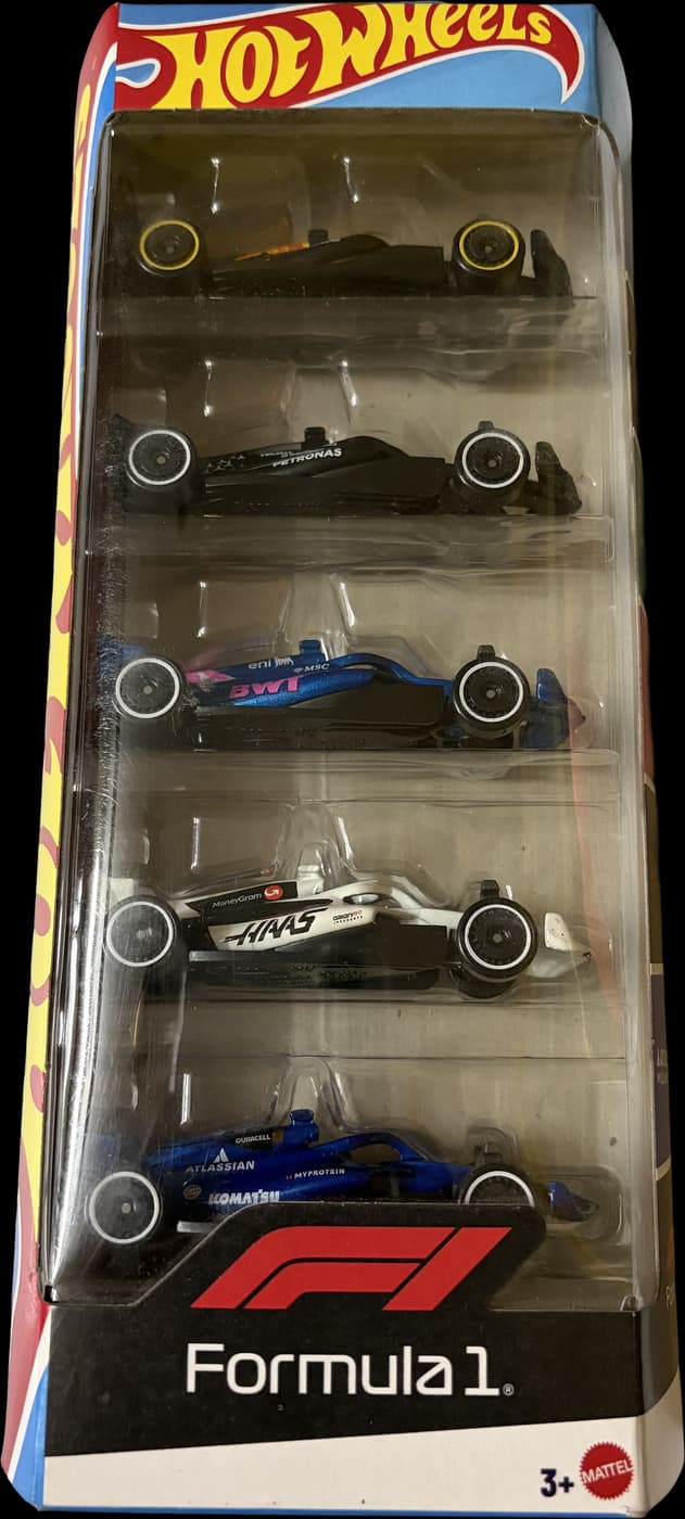 Formula One 5-Pack on its card