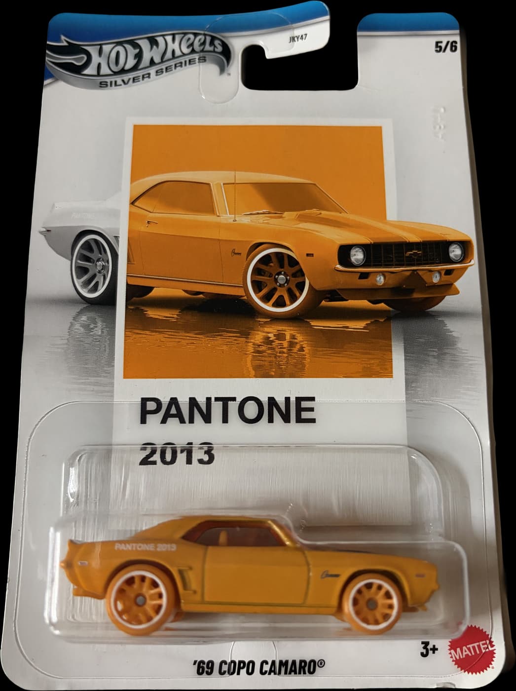 ‘69 Copo Camaro (Pantone) on its card